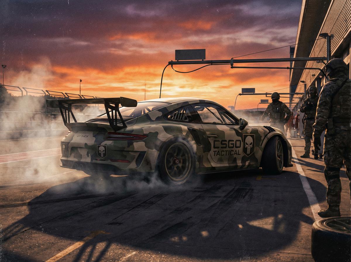 猎奇保时捷赛道视频