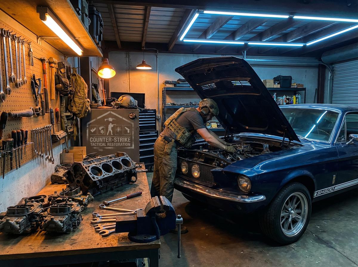 猎奇经典车修复视频